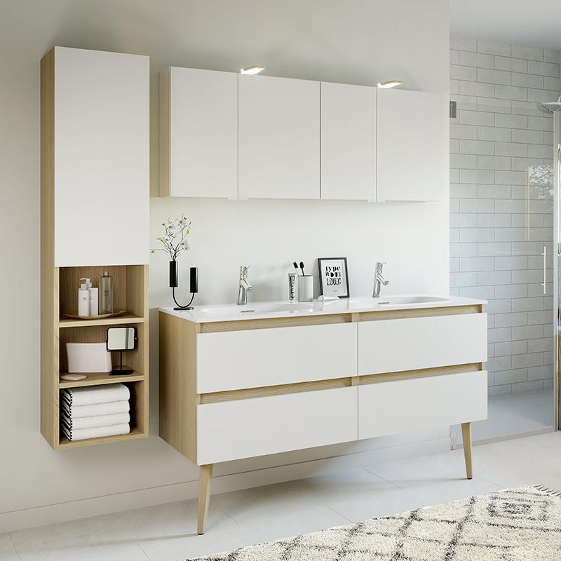 Meuble de salle de bains Delpha Intuitive