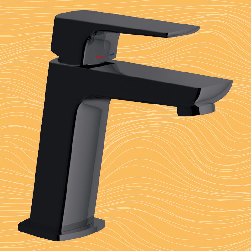 mitigeur lavabo zen s noir