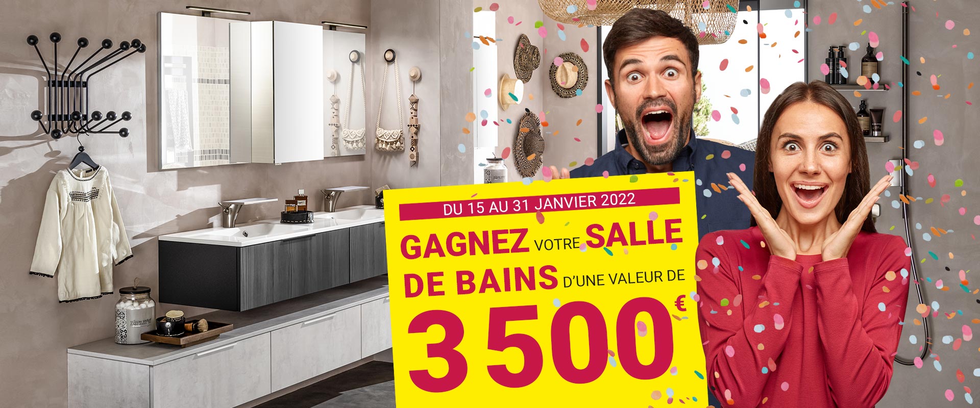 Grand jeu Routhiau gagnez votre salle de bains